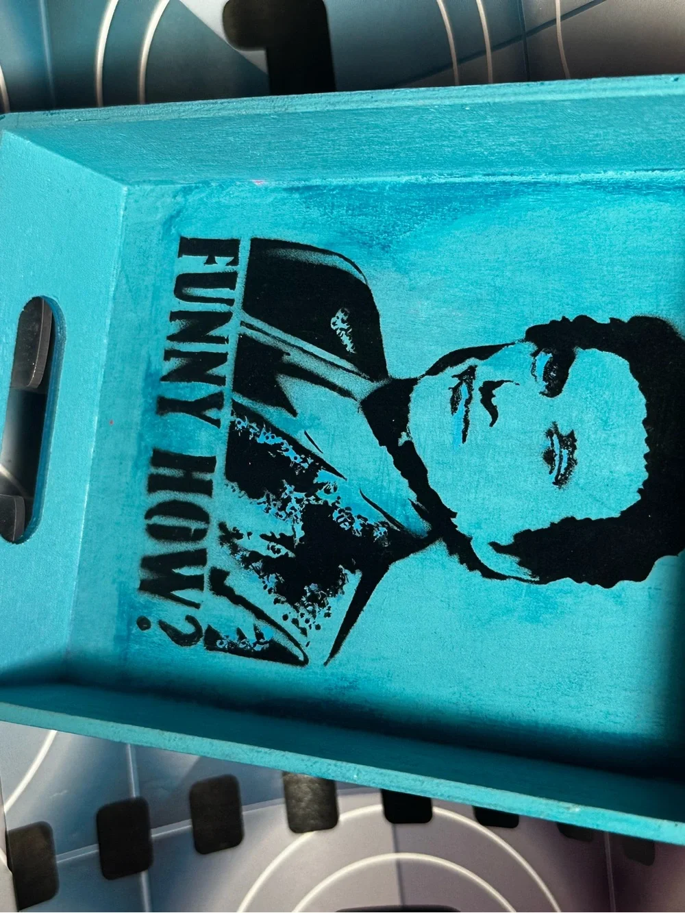 ⚡️JOE PESCI Rocker Box 7x5x2” graffiti Lucky Box for trinkets, 💵 OR ransom notes